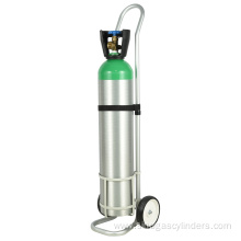 TPED/DOT/GB Portable Medical Oxygen Aluminum Cylinder